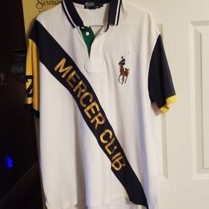 Vintage Mercer Club Polo Size XL